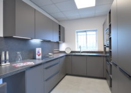 Façades Touch gris ardoise plan en céramique finition Pierre Bleue